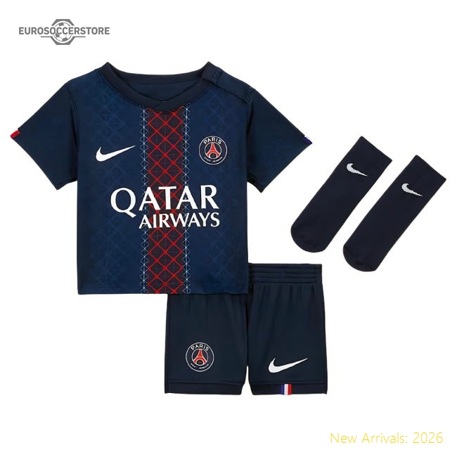 2025-2026 PSG Home Baby Kit (Ibrahimovic 10)-Vantage Point Soccer